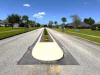 West Park Avenue in Foley, Alabama, where road resurfacing improvements are planned.