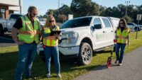 Sawgrass Consulting crews assess Foley streets as part of a citywide project to evaluate road conditions and help prioritize future resurfacing improvements.